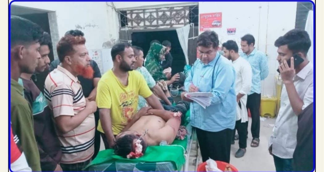 নড়াইলের আধিপত্য বিস্তারকে কেন্দ্র করে রক্তক্ষয়ী সংঘর্ষে গুলিবিদ্ধসহ অন্তত আহত ২৫