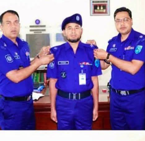 দিনাজপুরে কনস্টেবল থেকে এএসআই (নিরস্ত্র) পদে পদোন্নতি পেলেন ২ পুলিশ সদস্য