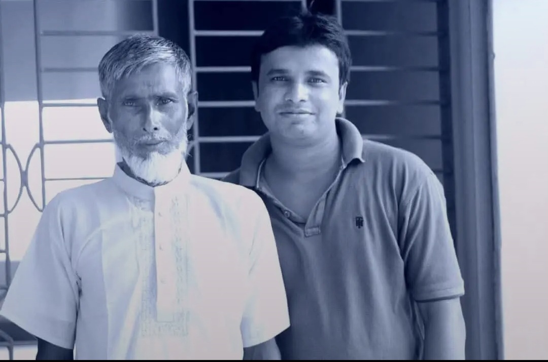 বগুড়ার ধুনটে বাবা হত্যার ন্যায় বিচার চান ছেলে