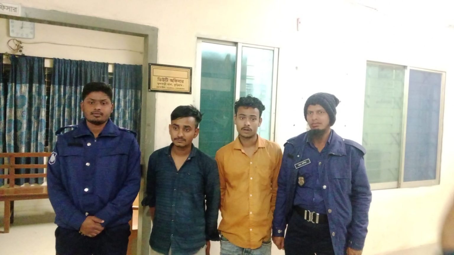 কুড়িগ্রামে ইয়াবা সহ আটক ২ ভারতীয় যুবক ও এক বাংলাদেশি