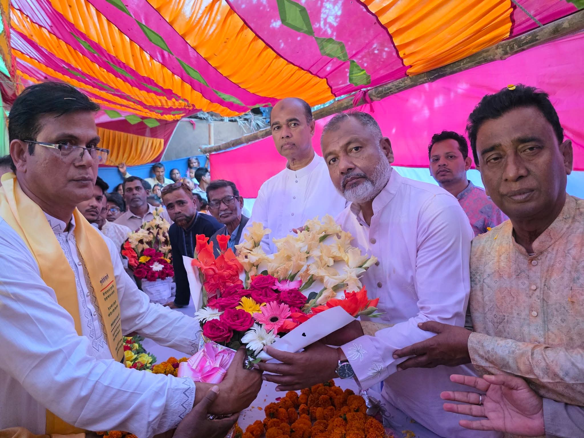 কোটালীপাড়ায় শ্রীশ্রী গুরুচাঁদ ঠাকুরের ১৮০তম জন্মজয়ন্তী মহোৎসব উদযাপিত