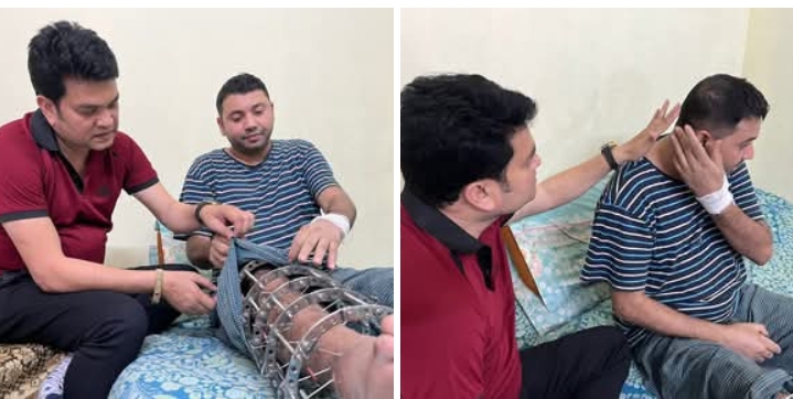 ফরিদপুরে অবৈধ ড্রেজিং নিয়ে প্রতিবেদন করায় সাংবাদিকের ওপর নির্মম হামলা