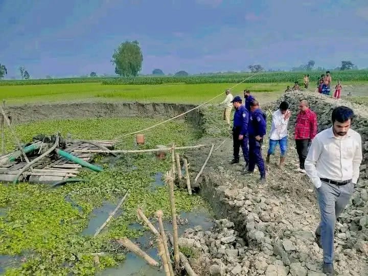 জামালপুরের দেওয়ানগঞ্জে অবৈধ মাটি উত্তোলনের বিরুদ্ধে মোবাইল কোর্টের অভিযান