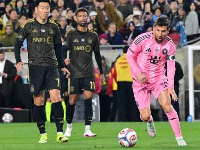 মেসি-সন লড়াইয়ে হাসলেন দক্ষিণ কোরিয়ান তারকা; ইন্টার মিয়ামিকে উড়িয়ে দিল লস অ্যাঞ্জেলেস