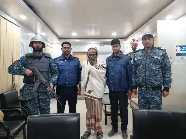 যৌথবাহিনীর অভিযানে ৫৫০ গ্রাম গাঁজাসহ এক ব্যক্তি গ্রেফতার