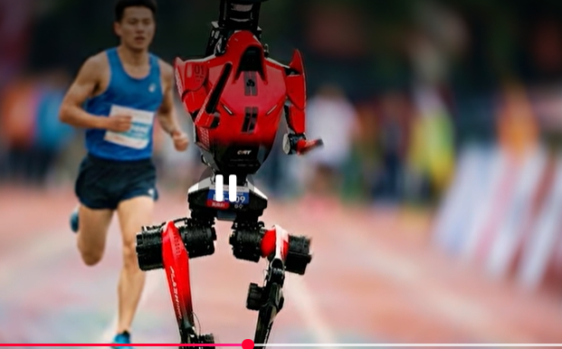 মানুষের রেকর্ড চুরমার: বেইজিং হাফ ম্যারাথনে চীনা রোবটের বিশ্বজয়!